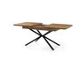 Hanah Home Mesa de Comedor Extensible Marrón